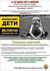 «Внимание - дети!»
